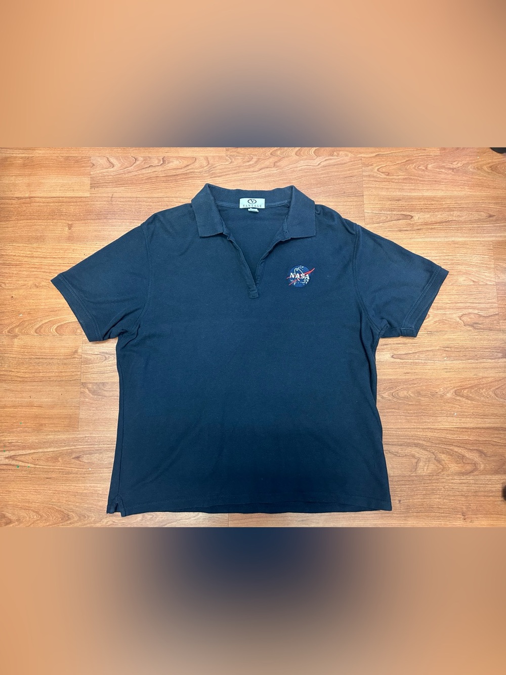 Women’s Vintage Brand, NASA Polo Shirt Extra Large